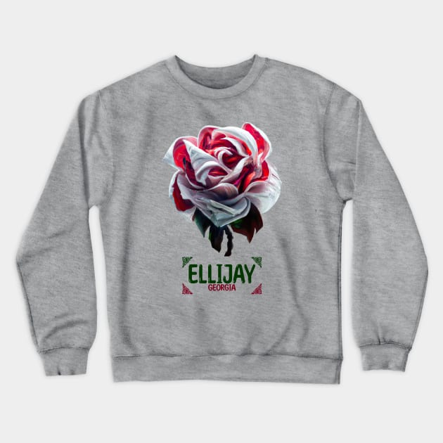 Ellijay Georgia Crewneck Sweatshirt by MoMido